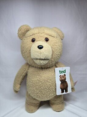 Original TED Movie Moving Mouth Talking Teddy Bear 16" Plush Commonwealth 2012